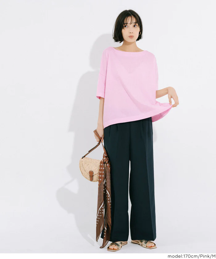 ビッグシルエットTシャツ レディース メール便不可 - Image 13