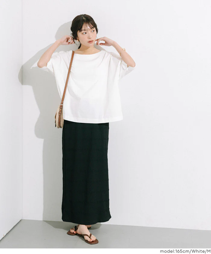 ビッグシルエットTシャツ レディース メール便不可 - Image 2