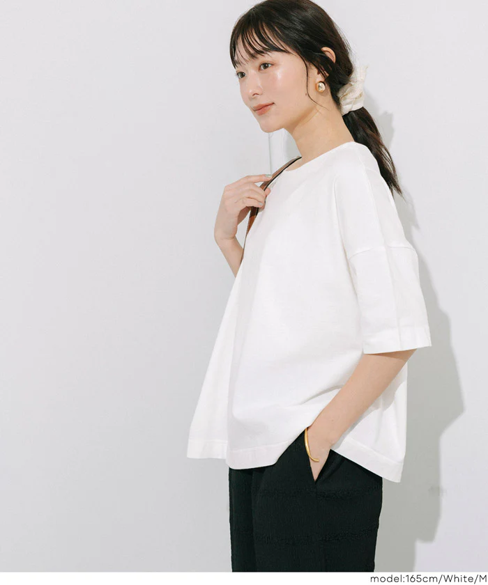 ビッグシルエットTシャツ レディース メール便不可 - Image 3