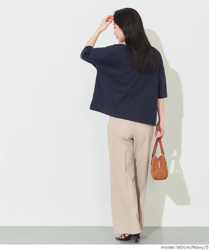 ビッグシルエットTシャツ レディース メール便不可 - Image 7
