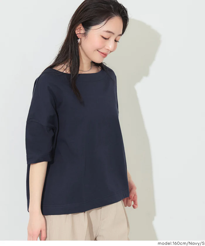ビッグシルエットTシャツ レディース メール便不可 - Image 8