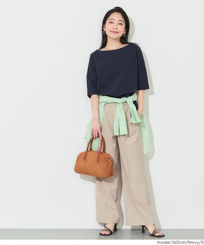 ビッグシルエットTシャツ レディース メール便不可 - Image 9
