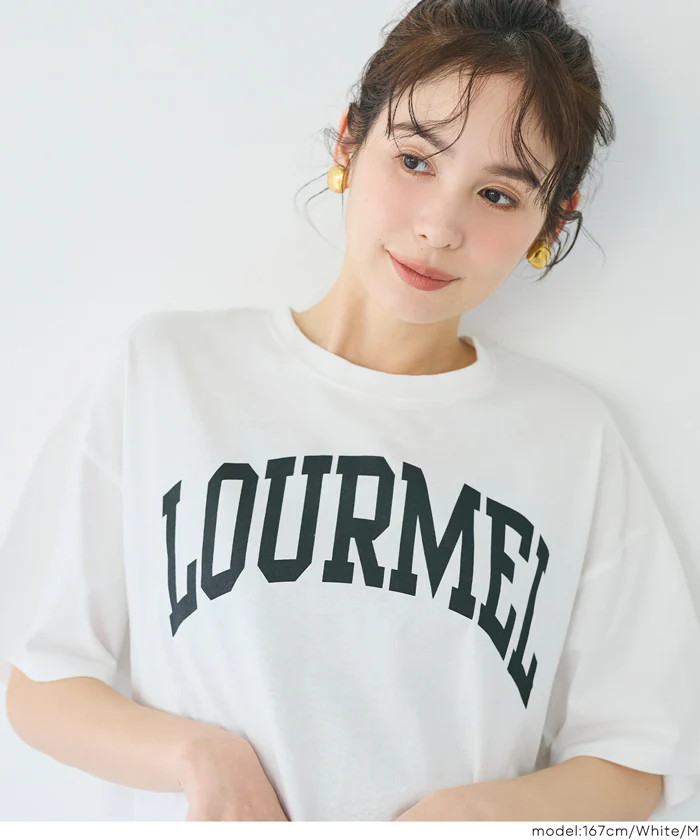 GW限定セール★ テールカットカレッジビッグTシャツ レディース メール便不可 - Image 17