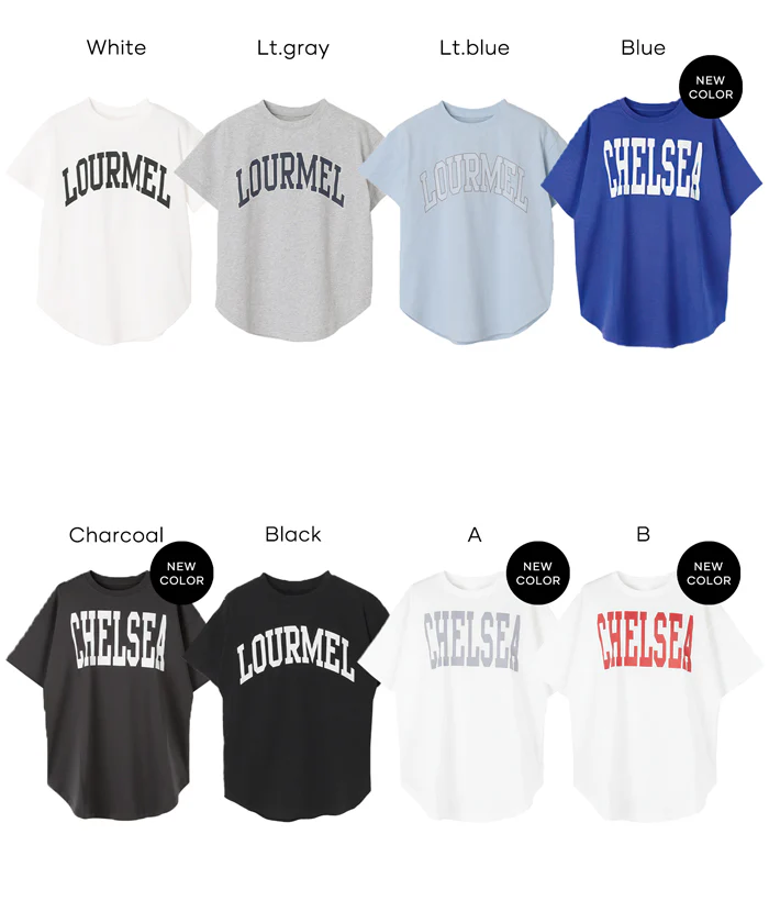GW限定セール★ テールカットカレッジビッグTシャツ レディース メール便不可 - Image 23