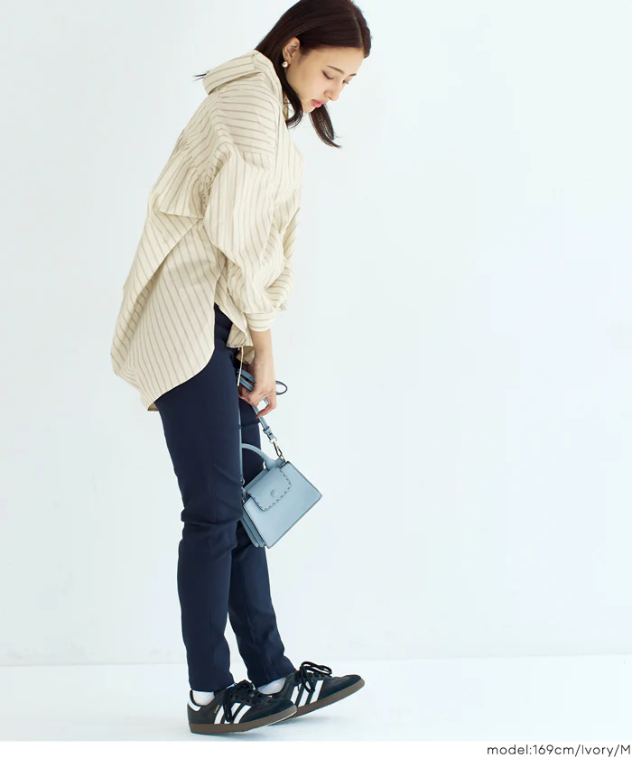 袖シャーリングシャツ レディース メール便不可 - Image 10