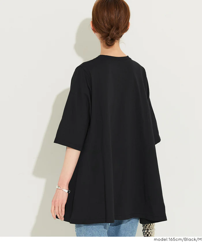 Aラインフレアチュニック レディース メール便不可 - Image 9