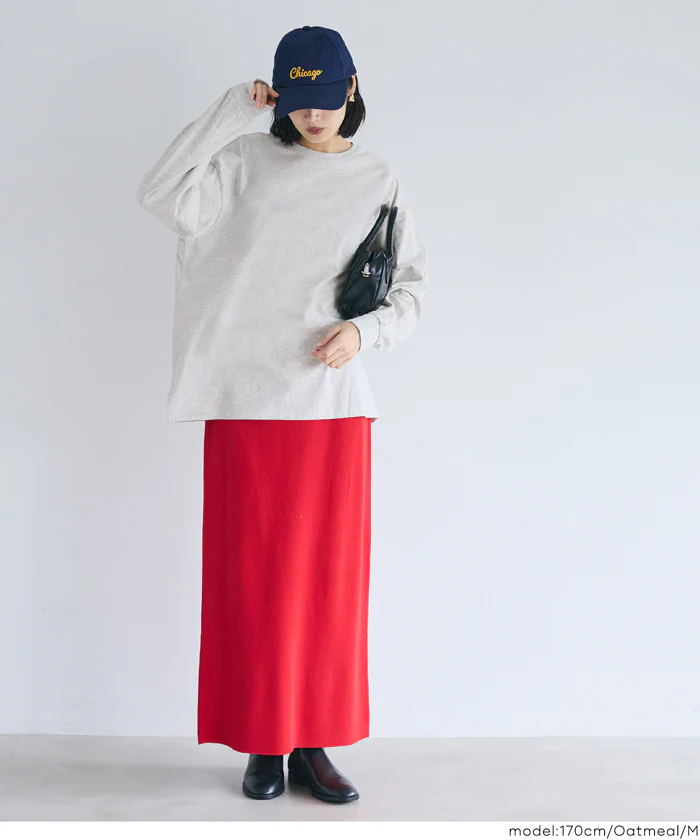 コットンビッグシルエットTシャツ レディース メール便不可 - Image 10