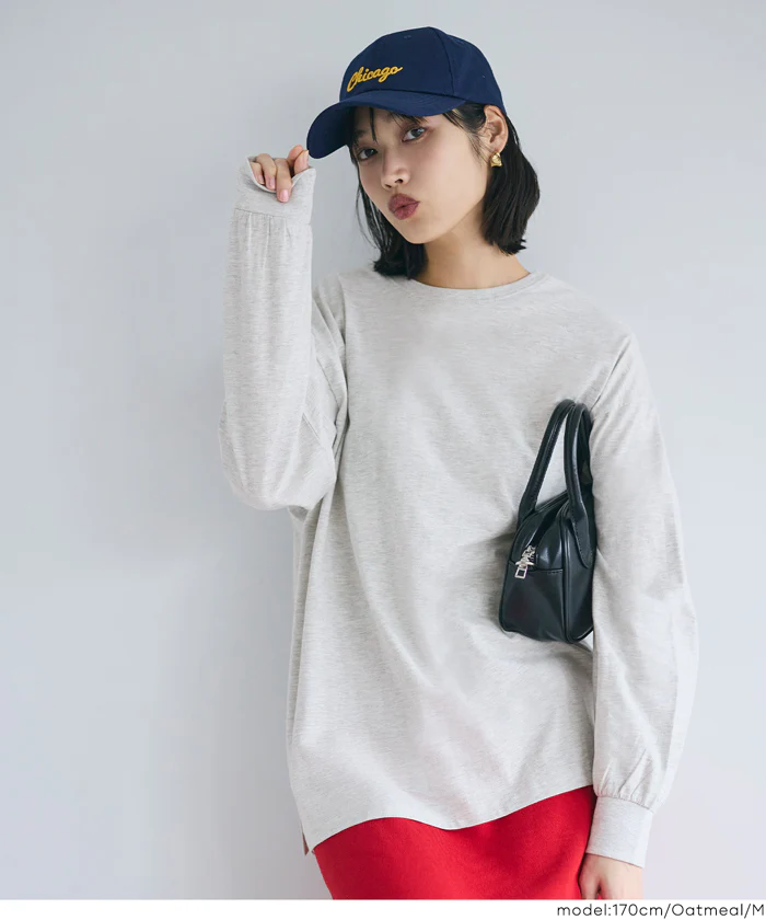 コットンビッグシルエットTシャツ レディース メール便不可 - Image 13