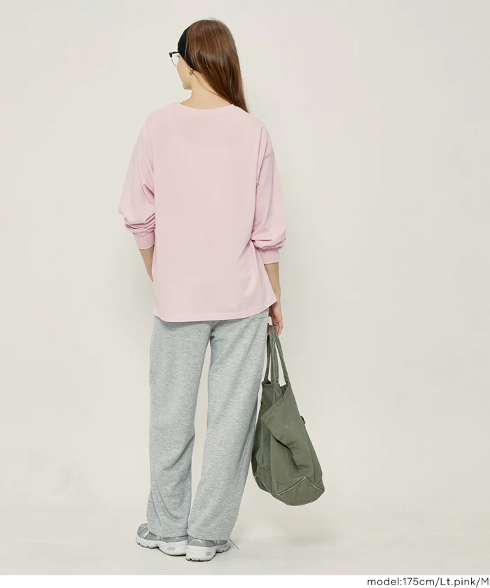 コットンビッグシルエットTシャツ レディース メール便不可 - Image 16