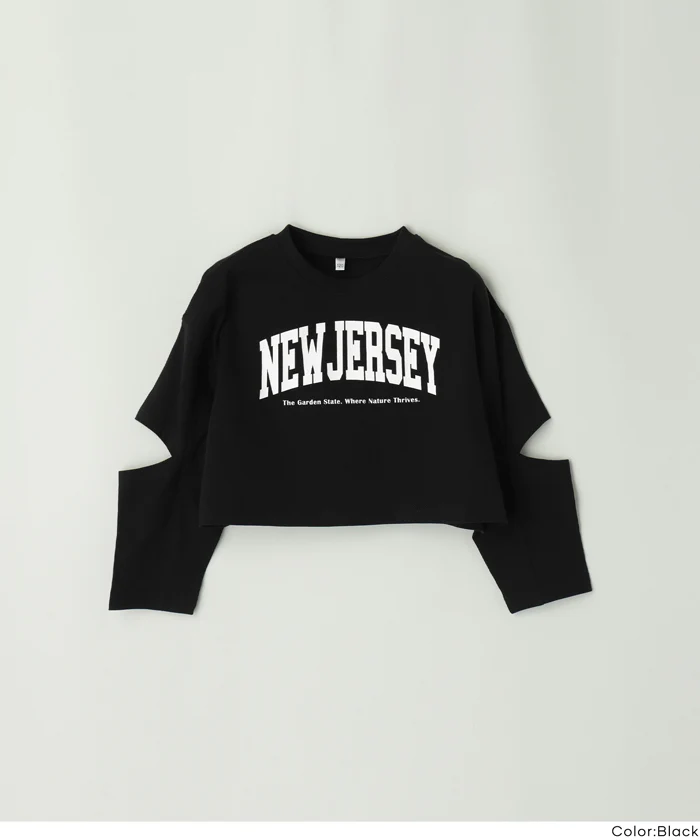 袖スリット長袖Tシャツ キッズ メール便不可 - Image 16