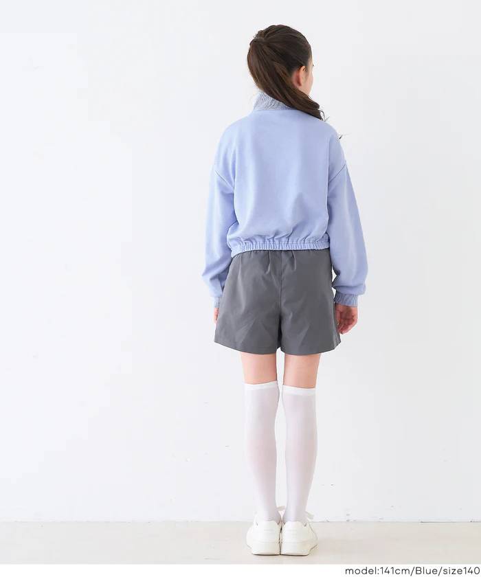 ハーフジップスウェットトップス キッズ メール便不可 - Image 10
