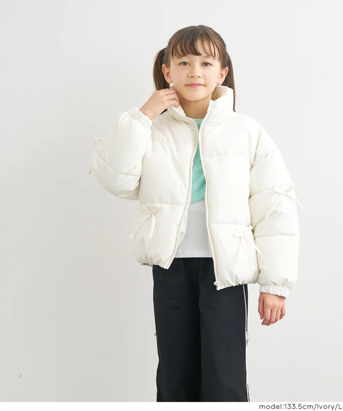 セール★3990円→990円 中綿リボンブルゾン キッズ メール便不可 - Image 13