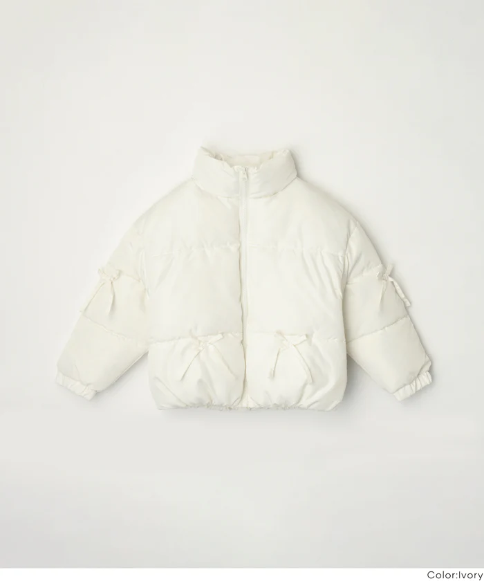 セール★3990円→990円 中綿リボンブルゾン キッズ メール便不可 - Image 15