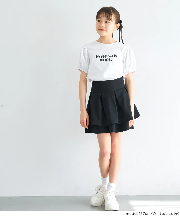 GW限定セール★ パフスリーブTシャツ キッズ メール便可 - Image 2