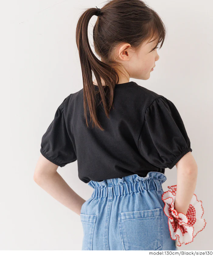 GW限定セール★ パフスリーブTシャツ キッズ メール便可 - Image 8