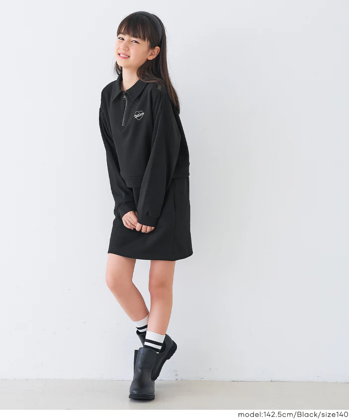 セール★2290円→990円 ドッキングスウェットワンピース キッズ メール便不可 - Image 7