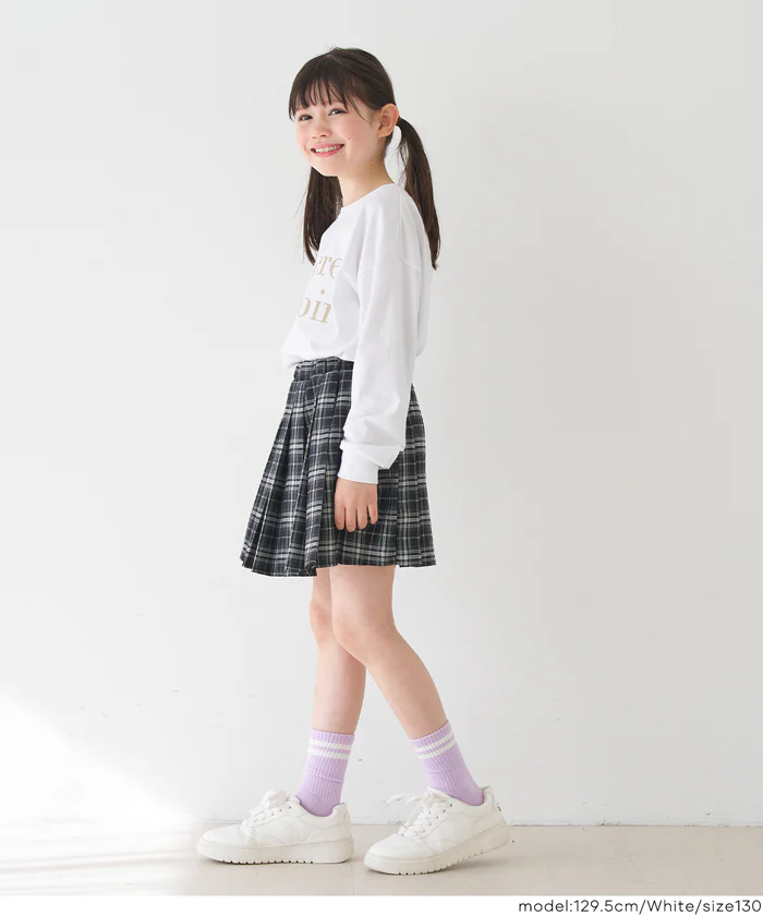 セール★890円→590円親子お揃いコットンビッグシルエットロゴTシャツ キッズ メール便不可 - Image 11