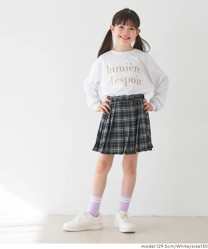 セール★890円→590円親子お揃いコットンビッグシルエットロゴTシャツ キッズ メール便不可 - Image 12