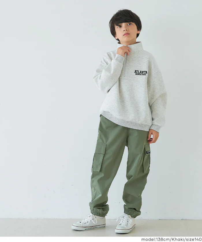 セール★1990円→990円 ロゴネームパラシュートパンツ キッズ メール便不可 - Image 2