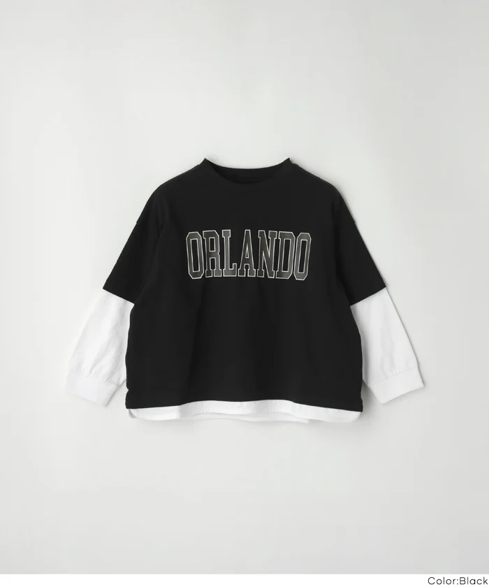 レイヤード長袖Tシャツ キッズ メール便不可 - Image 15
