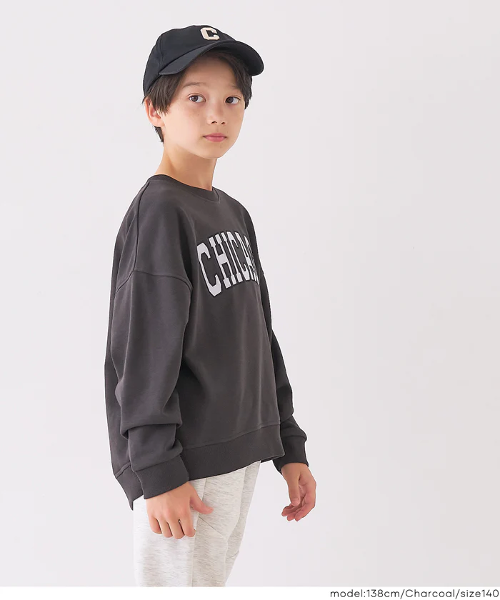 セール★1490円→990円 ワッペンスウェットトップス キッズ メール便不可 - Image 6