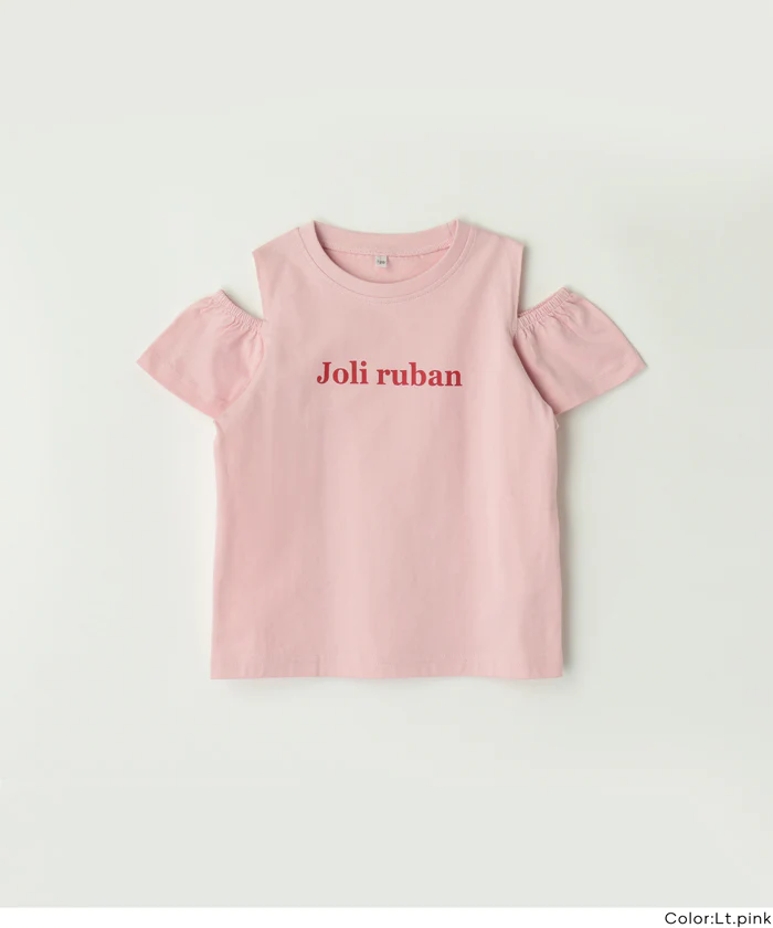 セール★990円→790円 肩あきフリルTシャツ キッズ メール便可 - Image 16
