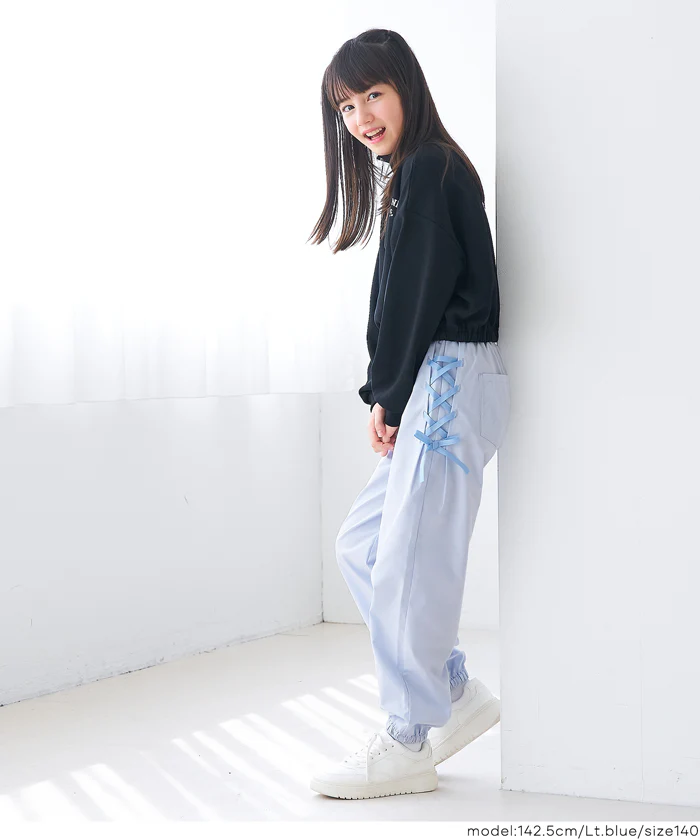 サイドレースアップパンツ キッズ メール便不可 - Image 10