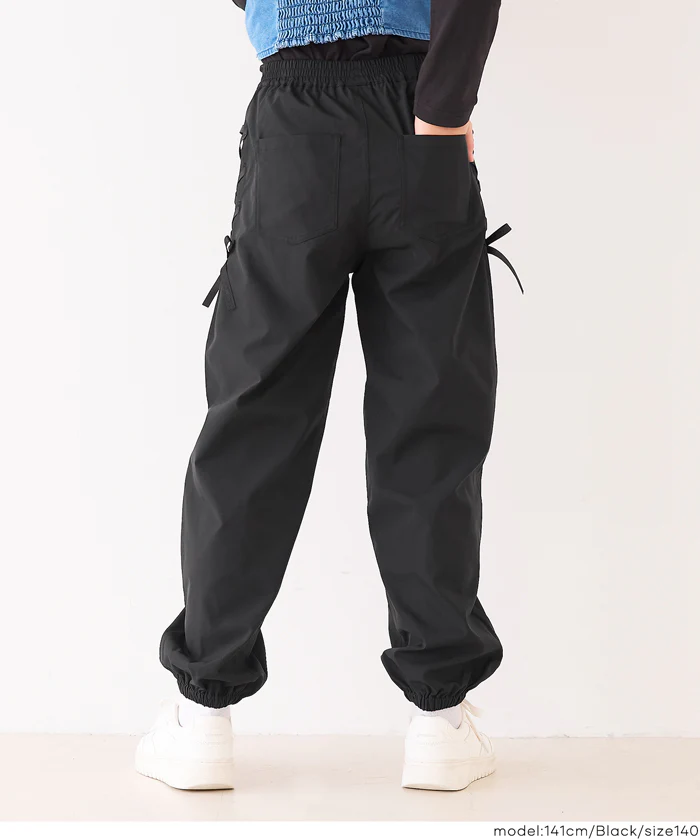 サイドレースアップパンツ キッズ メール便不可 - Image 3