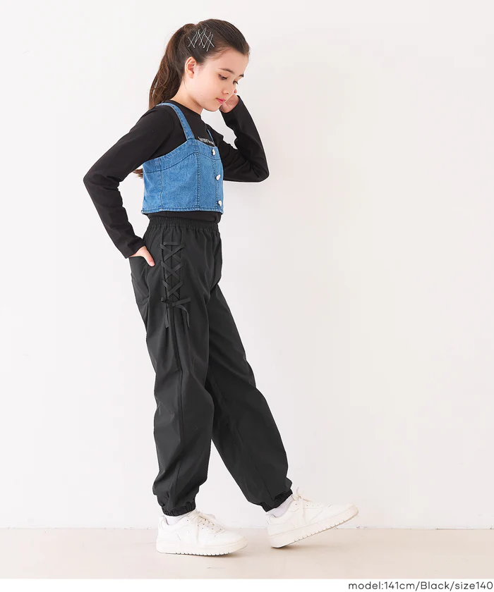 サイドレースアップパンツ キッズ メール便不可 - Image 4
