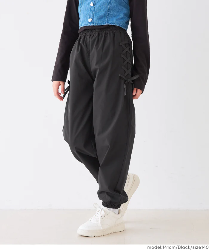 サイドレースアップパンツ キッズ メール便不可 - Image 6