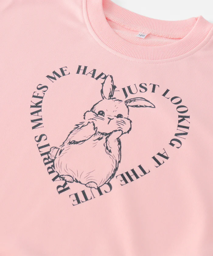 セール★1490円→550円 ウサギイラストスウェットトップス キッズ メール便不可 - Image 17