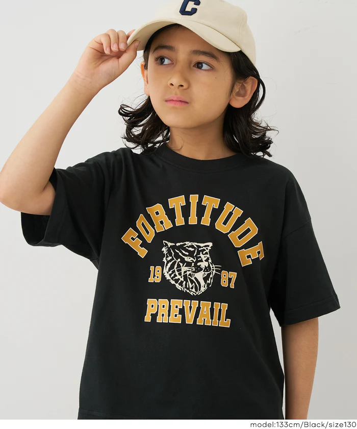 タイガープリント半袖Tシャツ キッズ メール便不可 - Image 10