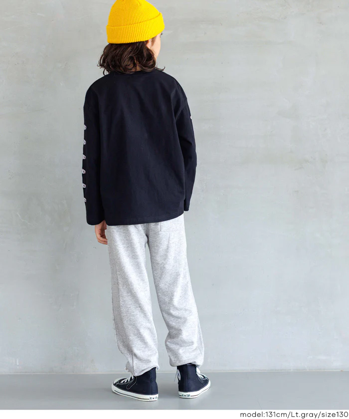 刺繍スウェットジョガーパンツ キッズ メール便不可 - Image 4