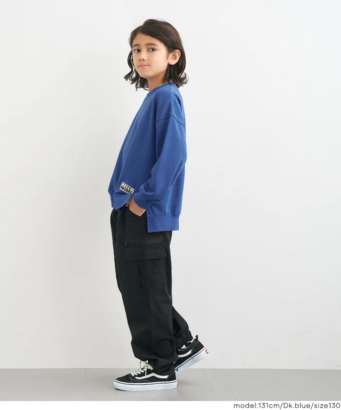 サイドスリットスウェットトップス キッズ メール便不可 - Image 10