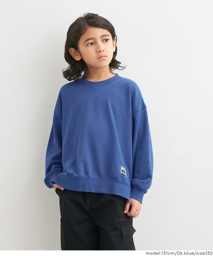 サイドスリットスウェットトップス キッズ メール便不可 - Image 12