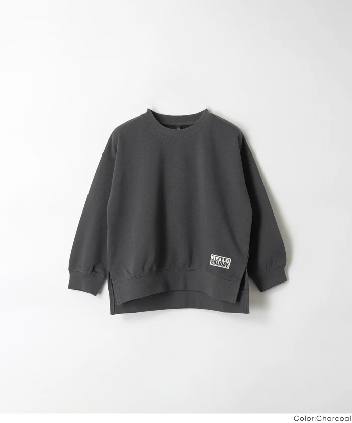 サイドスリットスウェットトップス キッズ メール便不可 - Image 15