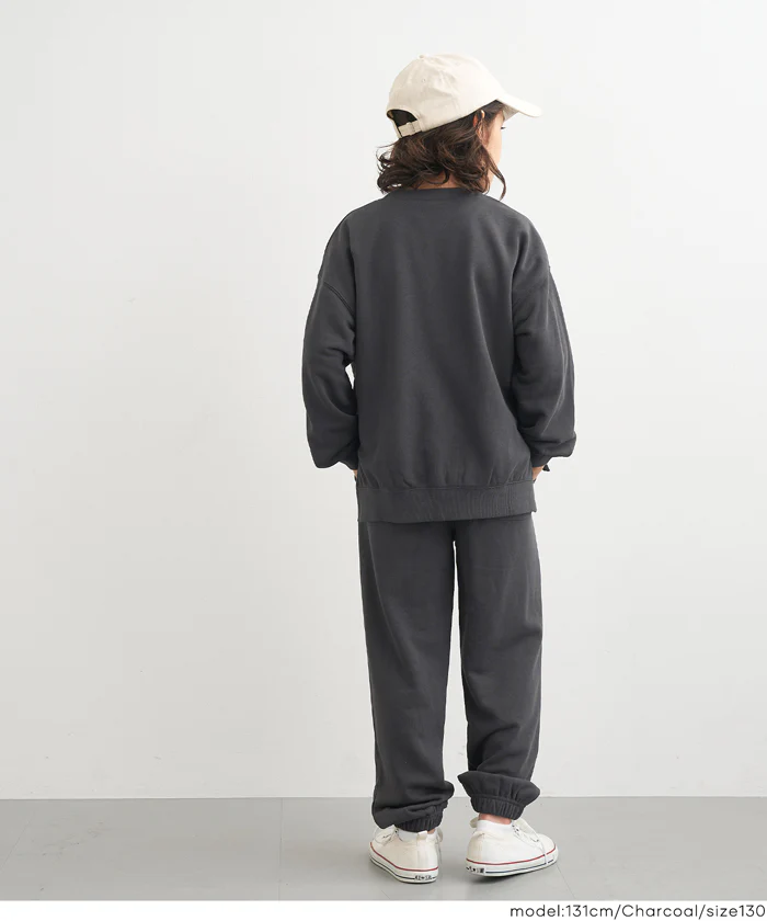 サイドスリットスウェットトップス キッズ メール便不可 - Image 4