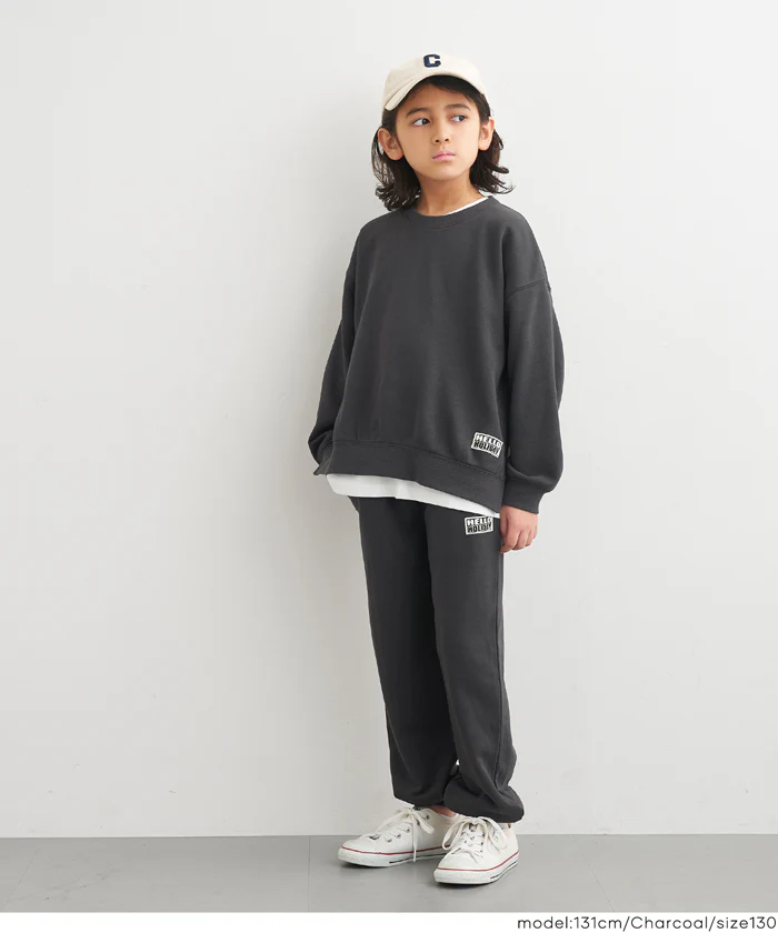 サイドスリットスウェットトップス キッズ メール便不可 - Image 7