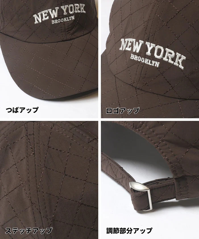 セール★1490円→550円 キルティングロゴキャップ レディース メール便不可 - Image 14
