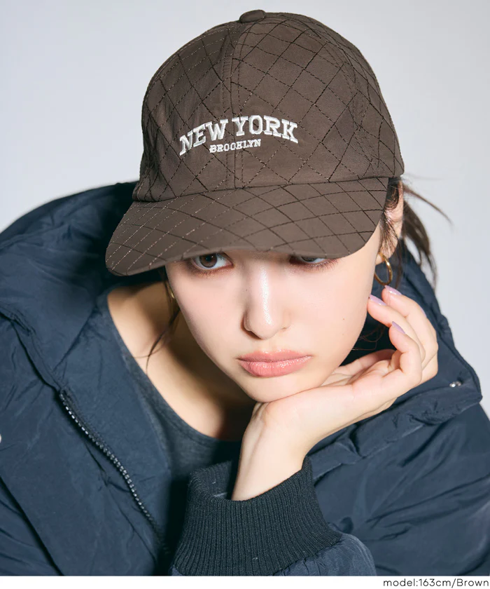 セール★1490円→550円 キルティングロゴキャップ レディース メール便不可 - Image 9