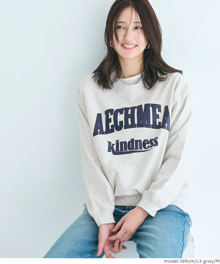 T-スウェットロゴビッグシルエット レディース メール便不可 - Image 14