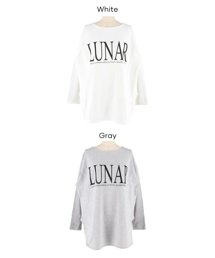 セール★1290円→990円 ボートネックロゴロングTシャツ レディース メール便不可 - Image 15