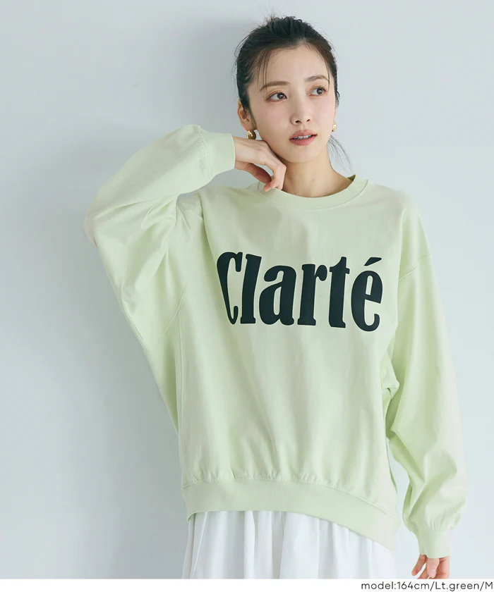 T-スウェットロゴビッグシルエット レディース メール便不可 - Image 11
