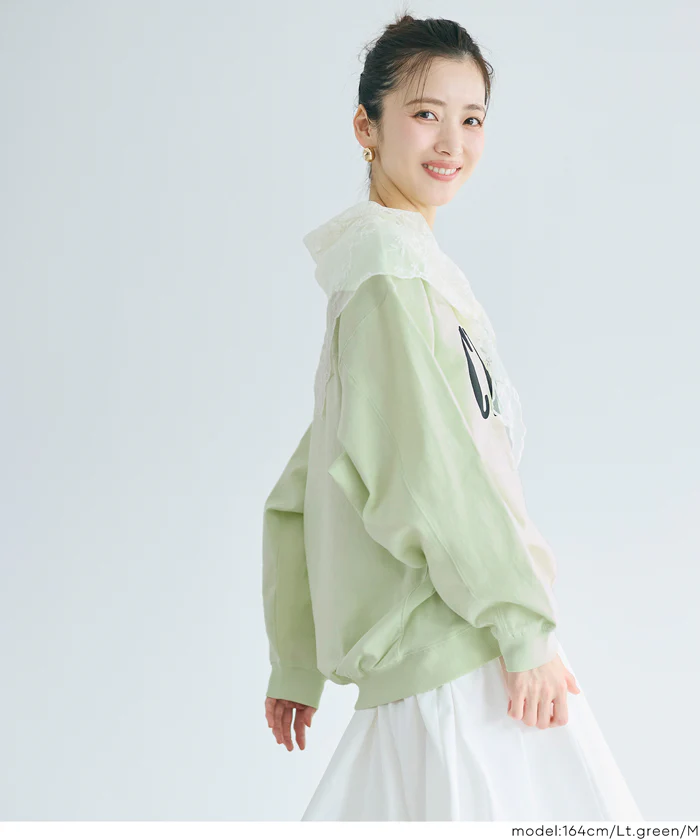 T-スウェットロゴビッグシルエット レディース メール便不可 - Image 13