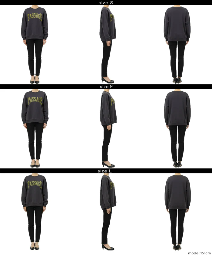 T-スウェットロゴビッグシルエット レディース メール便不可 - Image 19