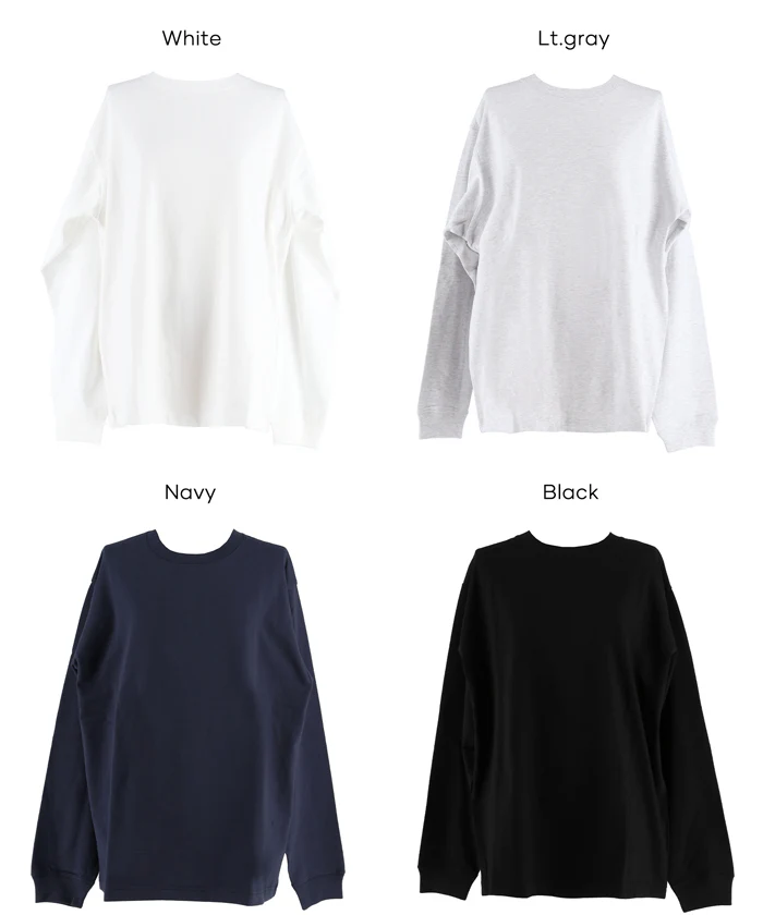 セール★1490円→1290円 ベーシック長袖T メンズ レディース メール便不可 - Image 19