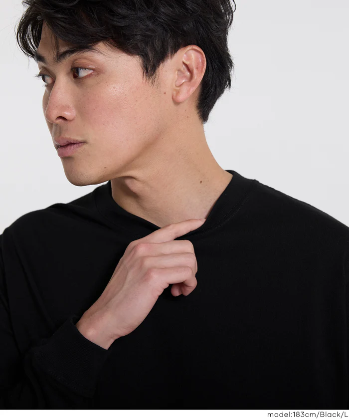 セール★1490円→1290円 ベーシック長袖T メンズ レディース メール便不可 - Image 9