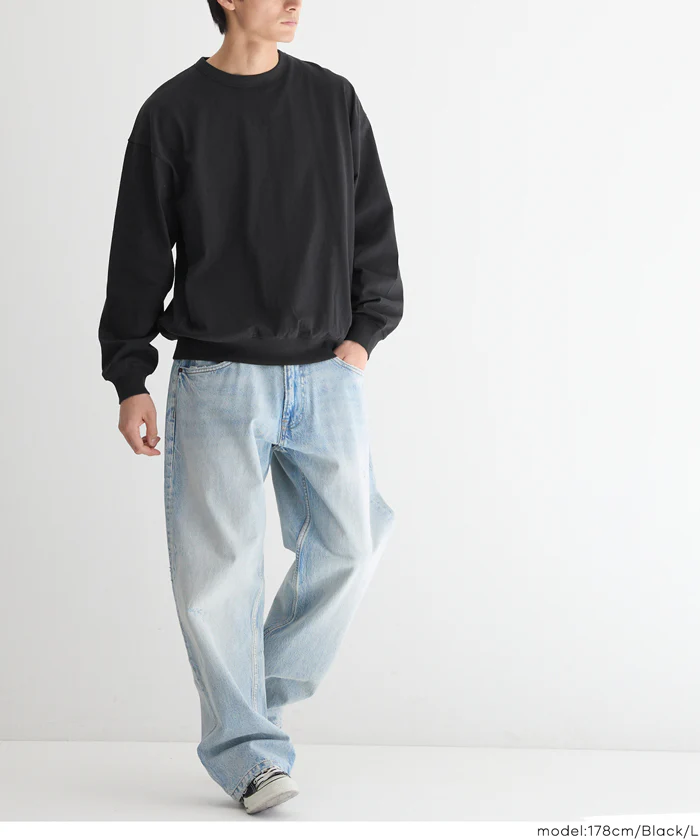 セール★1490円→1290円 スウェットトレーナーTシャツ メンズ レディース メール便不可 - Image 15
