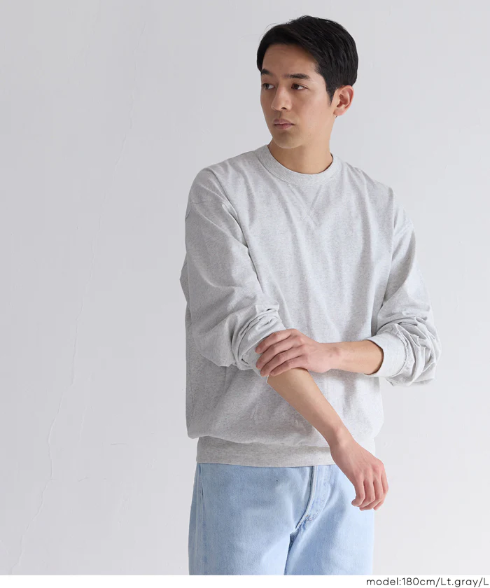 セール★1490円→1290円 スウェットトレーナーTシャツ メンズ レディース メール便不可 - Image 6