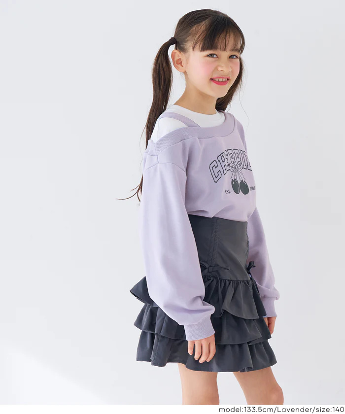セール★1690円→990円 ワンショルスウェットプルオーバー キッズ メール便不可 - Image 3